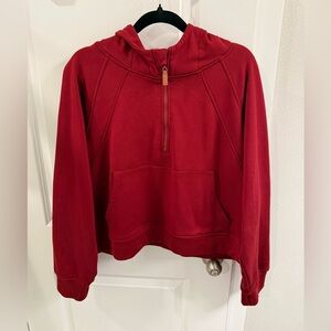 Burgundy women’s XL hoodie